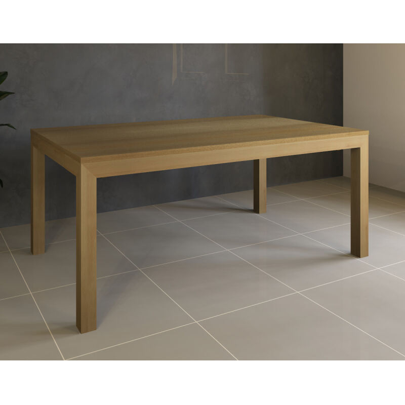 Esstisch Massivholz LINO mit 2 Schubkasten 100 cm