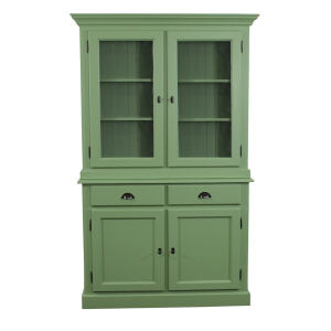 Schmaler Buffetschrank Grün im Landhausstil