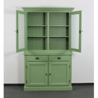 Schmaler Buffetschrank Grün im Landhausstil