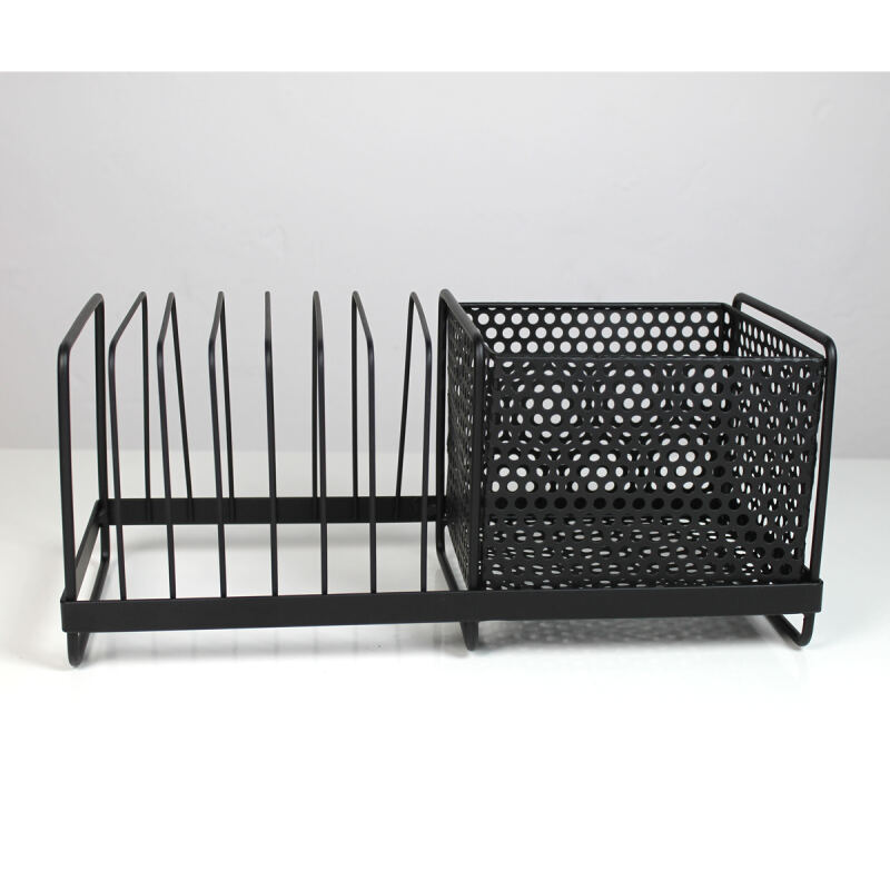 Abtropfhilfe Geschirrhalter Metall schwarz