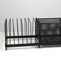 Abtropfhilfe Geschirrhalter Metall schwarz