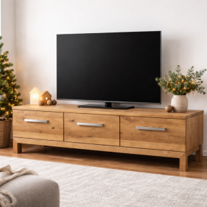 TV Lowboard Eiche massiv 180 cm