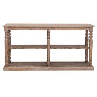 Rustikaler Konsolentisch Holz im Landhausstil