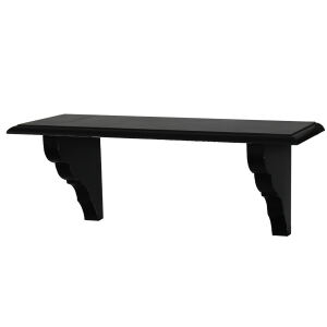 Wandboard schwarz Shabby Chic