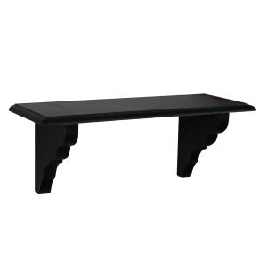 Wandboard schwarz Shabby Chic