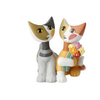 Figur Rosina Wachtmeister - Katzen Mazzo di fiori