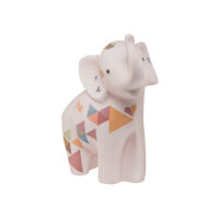 Porzellan Figur Elephant - Mulika