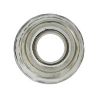 Hohe Glasvase grau Golden Smoke - 30,5 cm