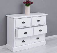 Holz Kommode im Landhausstil mit Schubladen