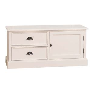 Kleines TV-Sideboard Lyon im Landhausstil lackiert