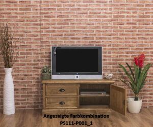 Kleines TV-Sideboard Lyon im Landhausstil lackiert