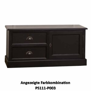 Kleines TV-Sideboard Lyon im Landhausstil lackiert