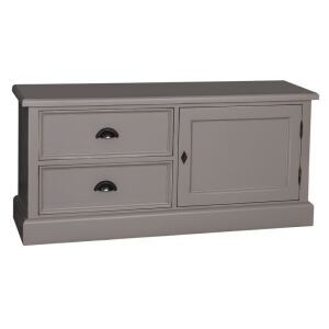 Kleines TV-Sideboard Lyon im Landhausstil lackiert