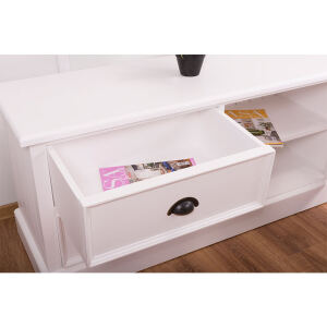 Kleines TV-Sideboard Lyon im Landhausstil lackiert