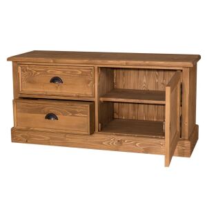 Kleines TV-Sideboard Lyon im Landhausstil lackiert