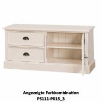 Kleines TV-Sideboard Lyon im Landhausstil lackiert