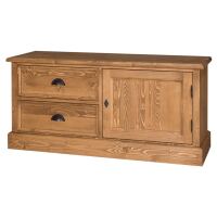 Kleines TV-Sideboard Lyon im Landhausstil lackiert