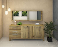 Massives Sideboard Wildeiche geölt 180 cm