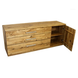 Sideboard Wildeiche geölt 3 Schubladen