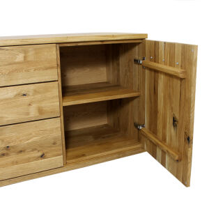 Sideboard Wildeiche geölt 3 Schubladen