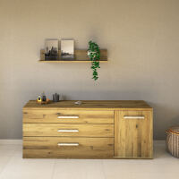 Sideboard Wildeiche geölt 3 Schubladen