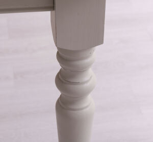 Esstisch Shabby Chic Landhausstil (180cm) - Eichenplatte