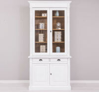 Landhaus Esszimmerschrank Shabby Chic weiß