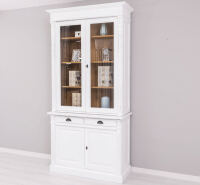 Landhaus Esszimmerschrank Shabby Chic weiß