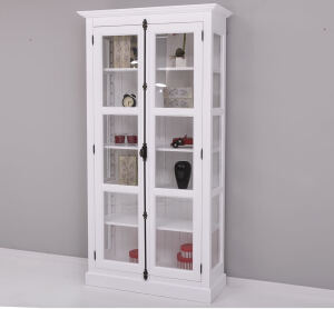 Weiße Vitrine französischer Landhausstil