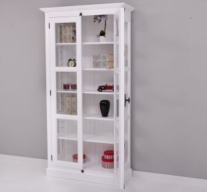 Weiße Vitrine französischer Landhausstil