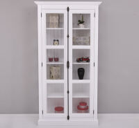 Weiße Vitrine französischer Landhausstil