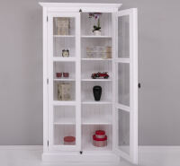 Weiße Vitrine französischer Landhausstil
