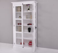 Weiße Vitrine französischer Landhausstil