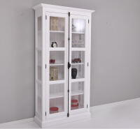 Weiße Vitrine französischer Landhausstil