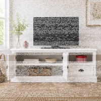 Landhaus TV-Board weiß