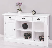 Landhaus Sideboard weiß