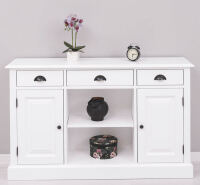 Landhaus Sideboard weiß
