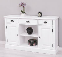 Landhaus Sideboard weiß