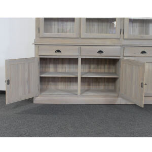 Buffetschrank Eiche grau geölt Massiv