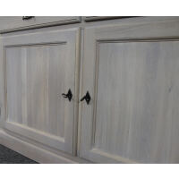 Buffetschrank Eiche grau geölt Massiv