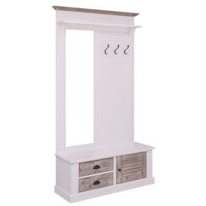 Landhaus Garderobe Provence mit Spiegel Konfigurator alles frei wählbar