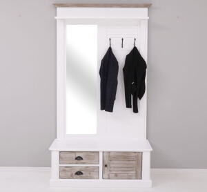 Landhaus Garderobe Provence mit Spiegel Konfigurator alles frei wählbar