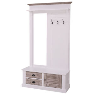 Landhaus Garderobe Provence mit Spiegel Konfigurator alles frei wählbar