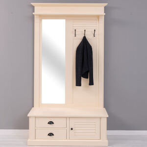 Landhaus Garderobe Provence mit Spiegel Konfigurator alles frei wählbar