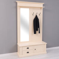 Landhaus Garderobe Provence mit Spiegel Konfigurator alles frei wählbar