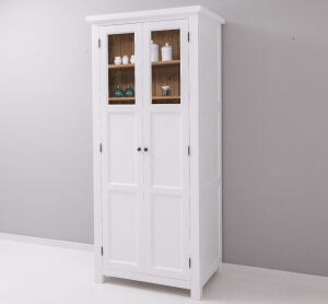 Landhaus Vorratsschrank mit Innenauszügen shabby chic / antik look