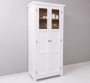 Landhaus Vorratsschrank mit Innenauszügen shabby chic / antik look