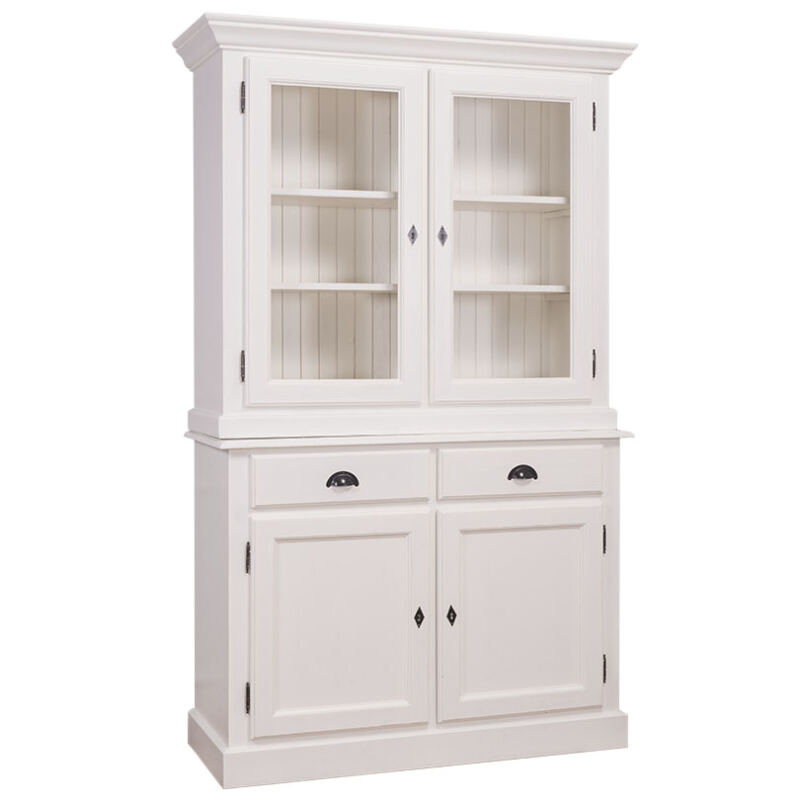 Massiver Buffetschrank Weiß Vintage