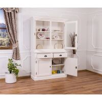 Massiver Buffetschrank Weiß Vintage