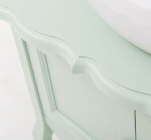 Waschtisch Vintage-Design für Aufsatzbecken